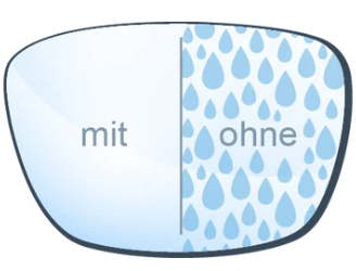 Mit Lotusbeschichtung