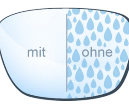 Mit Lotusbeschichtung